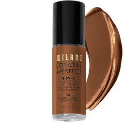 Milani 2-in-1 Foundation and Concealer 14 Golden Toffee Milani 2-in-1 Foundation and Concealer 14 Golden Toffee