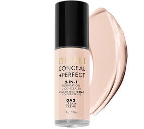 Milani 2-in-1 Foundation and Concealer 0A2 Cream Milani 2-in-1 Foundation and Concealer 0A2 Cream