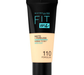 Maybelline Fit Me Matte and Poreless Foundation - 110 Porcelain Maybelline Fit Me Matte and Poreless Foundation - 110 Porcelain
