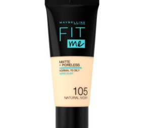 Maybelline Fit Me Matte and Poreless Foundation - 105 Natural Ivory Maybelline Fit Me Matte and Poreless Foundation - 105 Natural Ivory