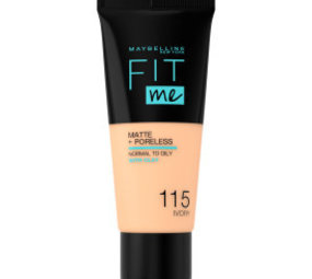 Maybelline Fit Me Matte and Poreless Foundation - 115 Ivory Maybelline Fit Me Matte and Poreless Foundation - 115 Ivory