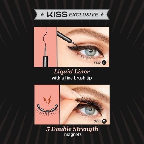 Kiss Kiss Magnetic Lashes Tantalize