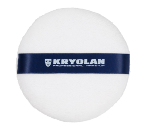Kryolan Professional Make-up Powder Puff White 9 cm