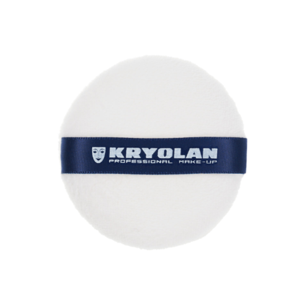 Kryolan Professional Make-up Kryolan Professional Make-up Powder Puff White 7 cm Kryolan Professional Make-up Kryolan Professional Make-up Powder Puff White 7 cm