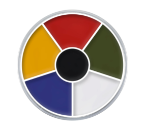 Kryolan Professional Make-up Cream Color Circle Multi Color