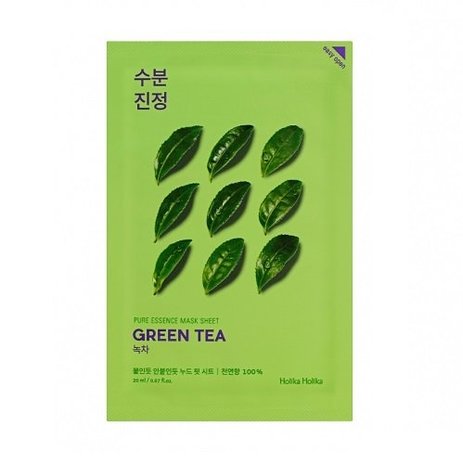 Holika Holika Holika Holika Pure Essence Mask Sheet Green Tea Holika Holika Holika Holika Pure Essence Mask Sheet Green Tea
