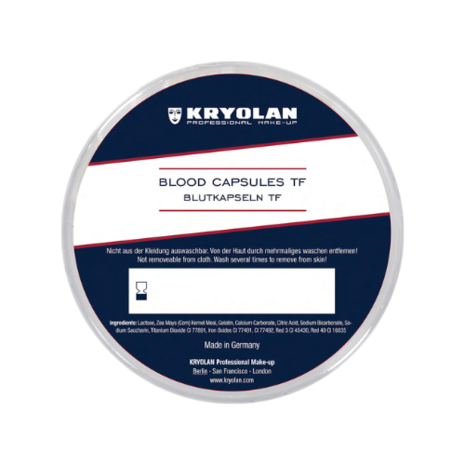 Kryolan Professional Make-up Kryolan Professional Make-up Blood Capsules Kryolan Professional Make-up Kryolan Professional Make-up Blood Capsules