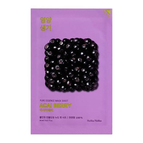 Holika Holika Holika Holika Pure Essence Mask Sheet Acai Berry Holika Holika Holika Holika Pure Essence Mask Sheet Acai Berry