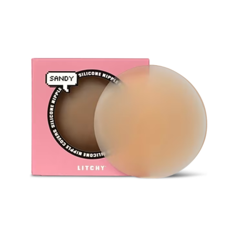 Litchy Litchy Silicone Nipple Covers Sandy