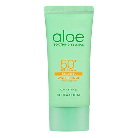 Holika Holika Holika Holika Aloe Soothing Essence Waterproof Sun Cream SPF50+ Holika Holika Holika Holika Aloe Soothing Essence Waterproof Sun Cream SPF50+