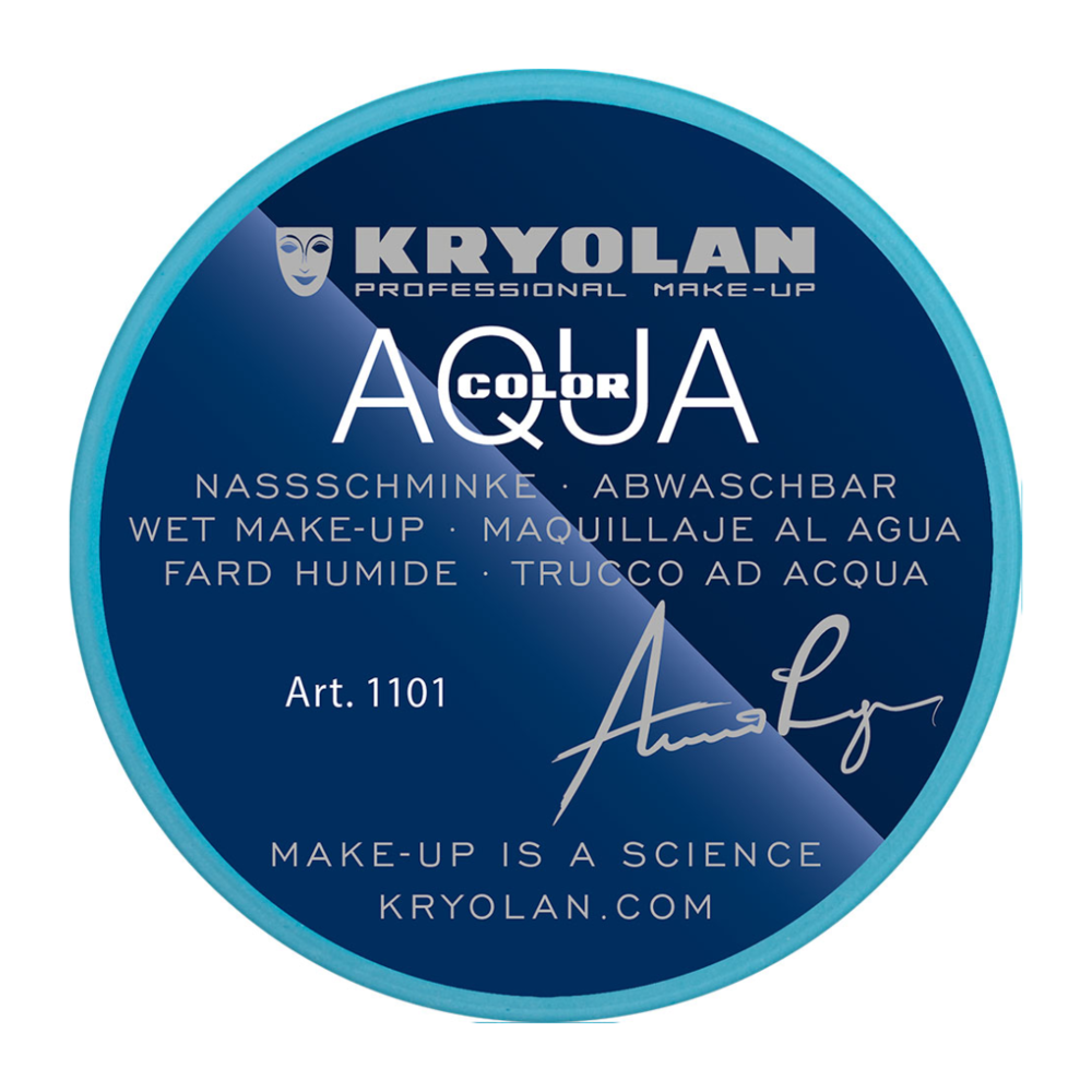 Kryolan Professional Make-up Kryolan Professional Make-up Aquacolor Blue 8 Kryolan Professional Make-up Kryolan Professional Make-up Aquacolor Blue 8