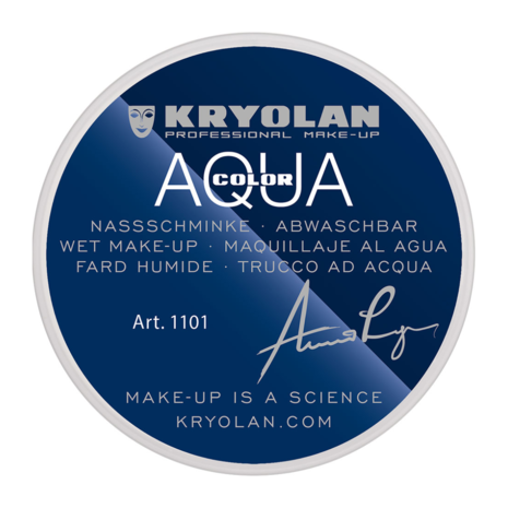 Kryolan Professional Make-up Kryolan Professional Make-up Aquacolor 070 White Kryolan Professional Make-up Kryolan Professional Make-up Aquacolor 070 White