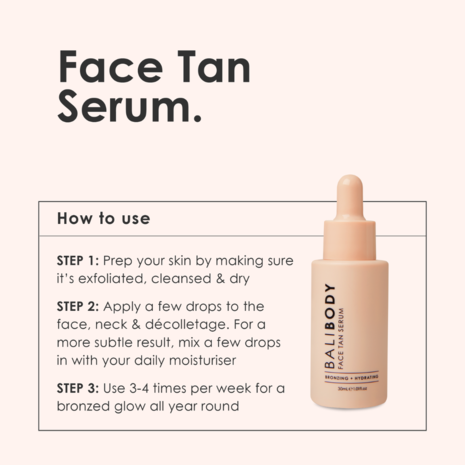 Bali Body Bali Body Face Tan Serum