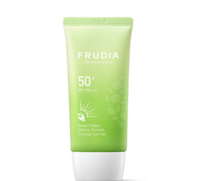 Frudia Green Grape Sebum Control Cooling Sun Gel