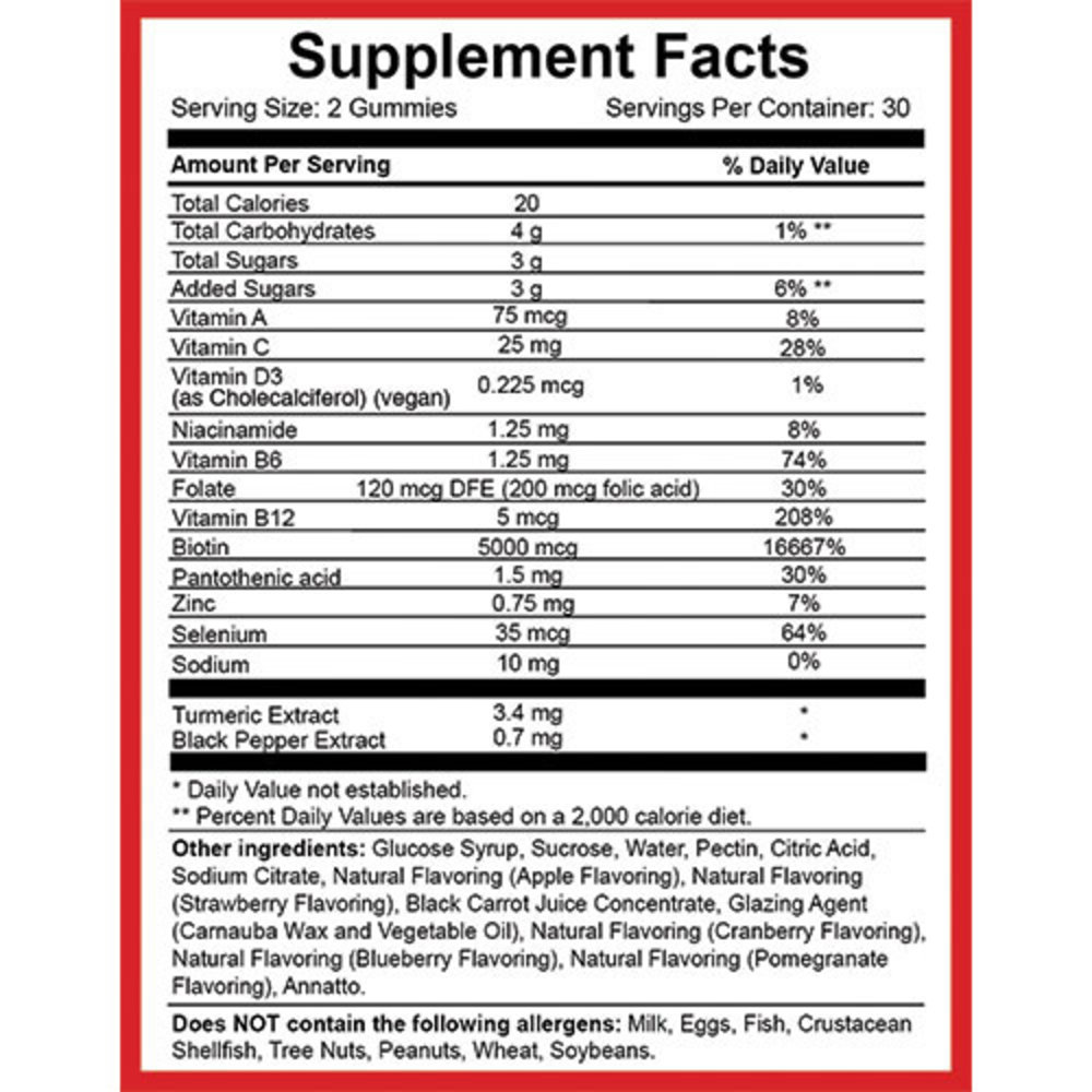 Hairtamin Hairtamin Gummy Stars