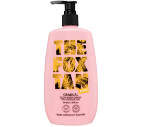 The Fox Tan Gradual Glow Body Lotion The Fox Tan Gradual Glow Body Lotion