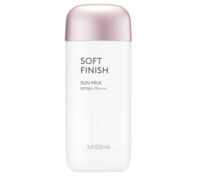 Missha All around safe block soft finish sun milk SPF 50+ Missha All around safe block soft finish sun milk SPF 50+