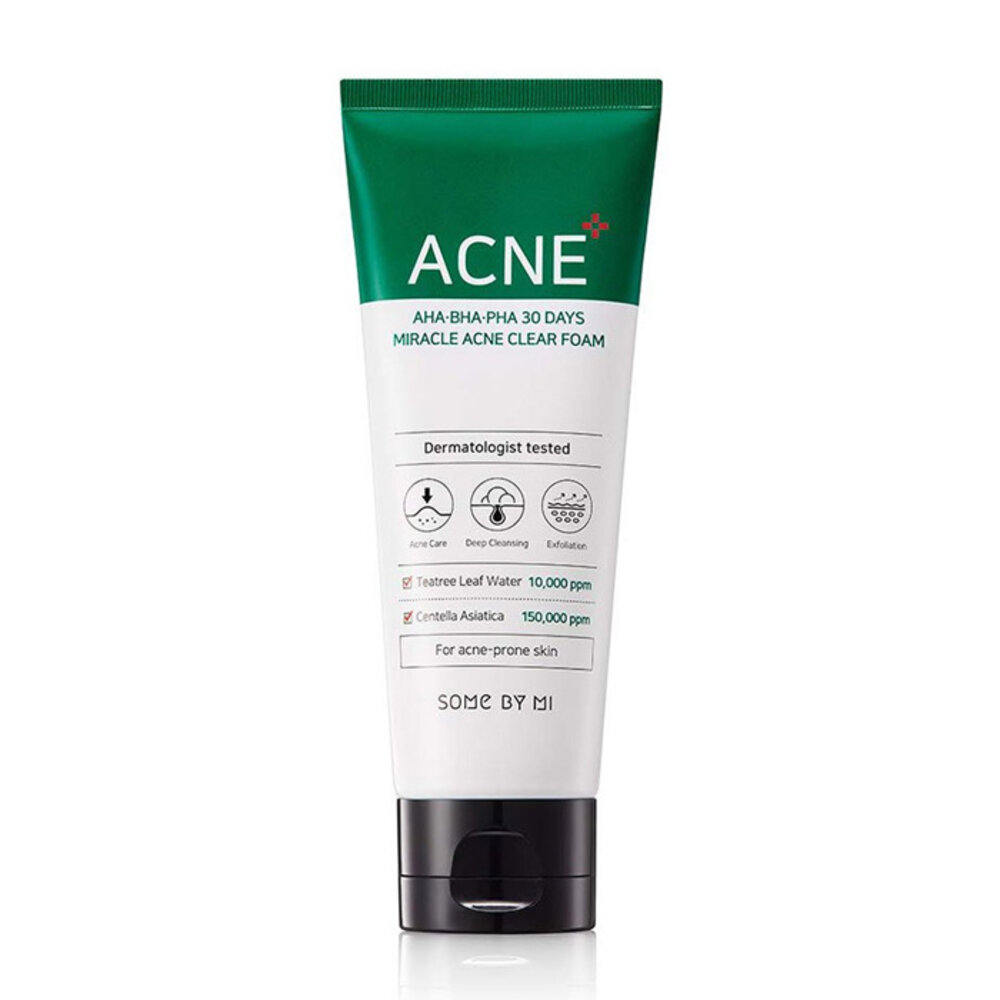 Some By Mi Some By Mi AHA BHA PHA 30 Days Miracle Foam Some By Mi Some By Mi AHA BHA PHA 30 Days Miracle Foam