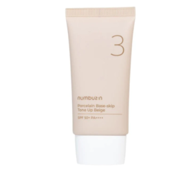 Numbuzin No.3 Porcelain Base-skip Tone Up Beige SPF50+ Numbuzin No.3 Porcelain Base-skip Tone Up Beige SPF50+