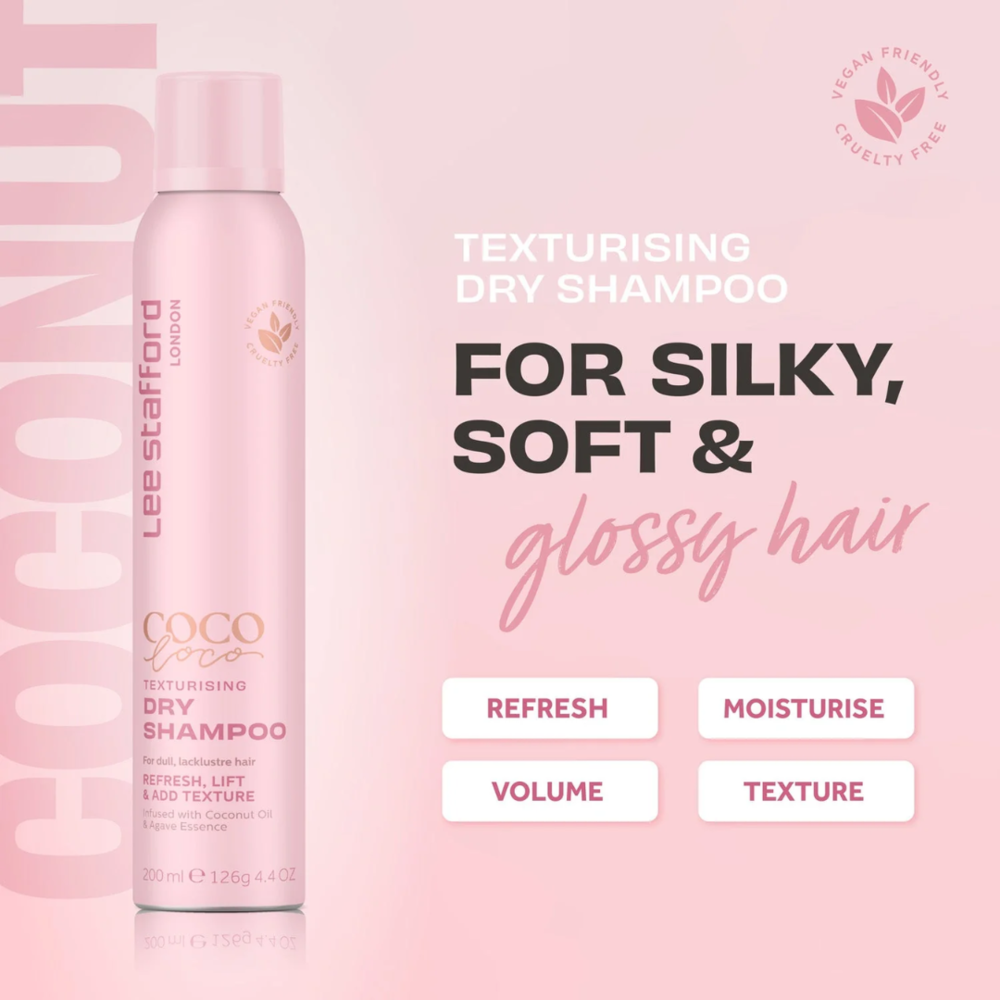 Lee Stafford Lee Stafford CoCo LoCo & Agave Texturising Dry Shampoo Lee Stafford Lee Stafford CoCo LoCo & Agave Texturising Dry Shampoo