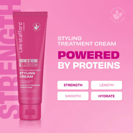 Lee Stafford Lee Stafford Grow Long & Strong Protein Treatment Styling Cream Lee Stafford Lee Stafford Grow Long & Strong Protein Treatment Styling Cream