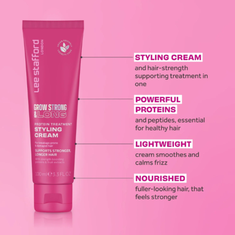 Lee Stafford Lee Stafford Grow Long & Strong Protein Treatment Styling Cream Lee Stafford Lee Stafford Grow Long & Strong Protein Treatment Styling Cream