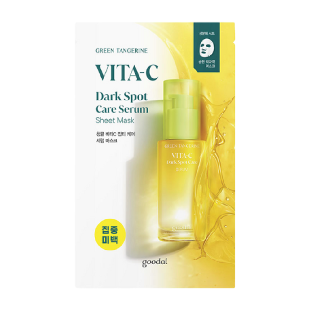 Goodal Goodal Green Tangerine Vita C Dark Spot Care Serum Sheet  Mask