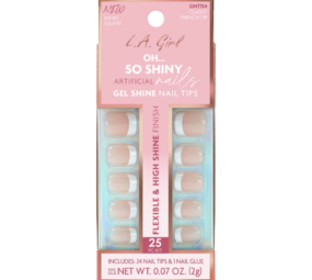 LA Girl Oh So Shiny Nail Tips Modern French
