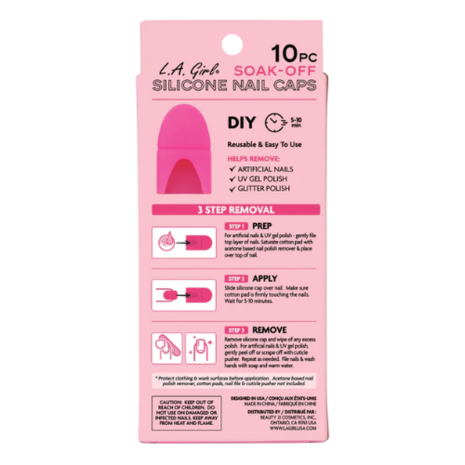 LA Girl LA Girl Soak Off Silicone Nail Caps