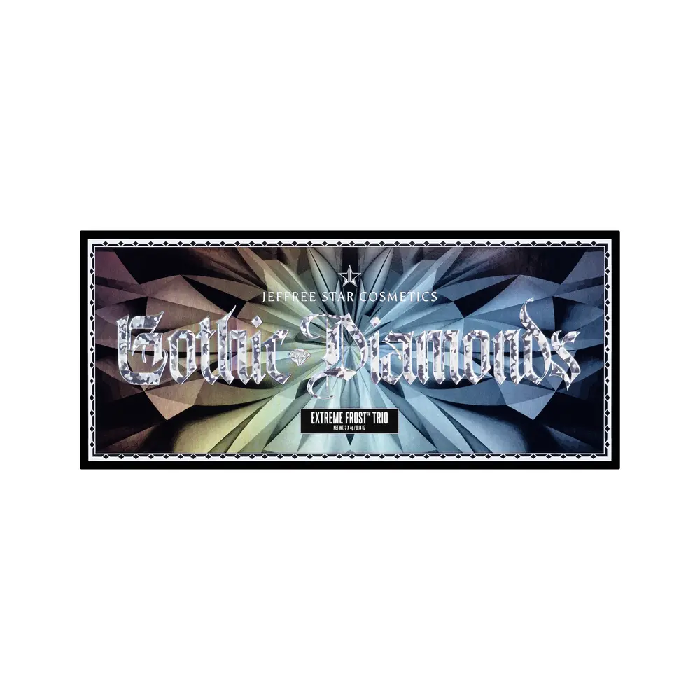 Jeffree Star Cosmetics Jeffree Star Cosmetics Extreme Frost Palette Gothic Diamonds Jeffree Star Cosmetics Jeffree Star Cosmetics Extreme Frost Palette Gothic Diamonds
