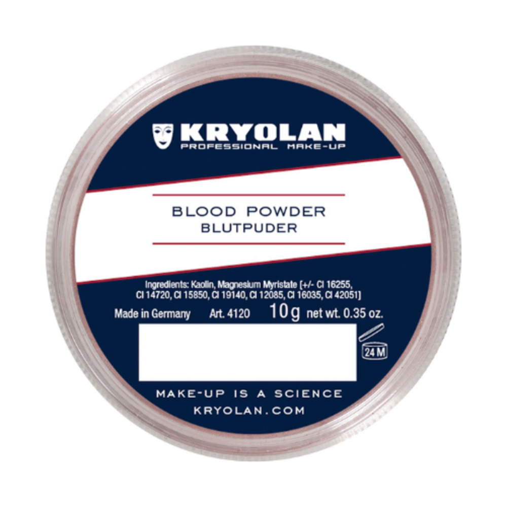 Kryolan Professional Make-up Kryolan Professional Make-up Blood Powder Light 10 Gr. Kryolan Professional Make-up Kryolan Professional Make-up Blood Powder Light 10 Gr.