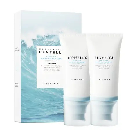 SKIN1004 SKIN1004 Madagascar Centella Hyalu-Cica Water-Fit Sun Serum Twin Pack SKIN1004 SKIN1004 Madagascar Centella Hyalu-Cica Water-Fit Sun Serum Twin Pack