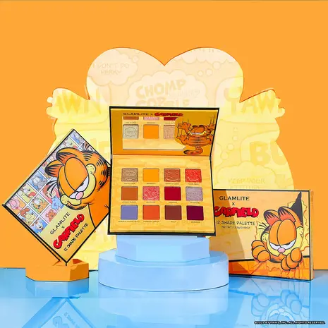 Glamlite Glamlite x Garfield 12 Shade Eyeshadow Palette Glamlite Glamlite x Garfield 12 Shade Eyeshadow Palette