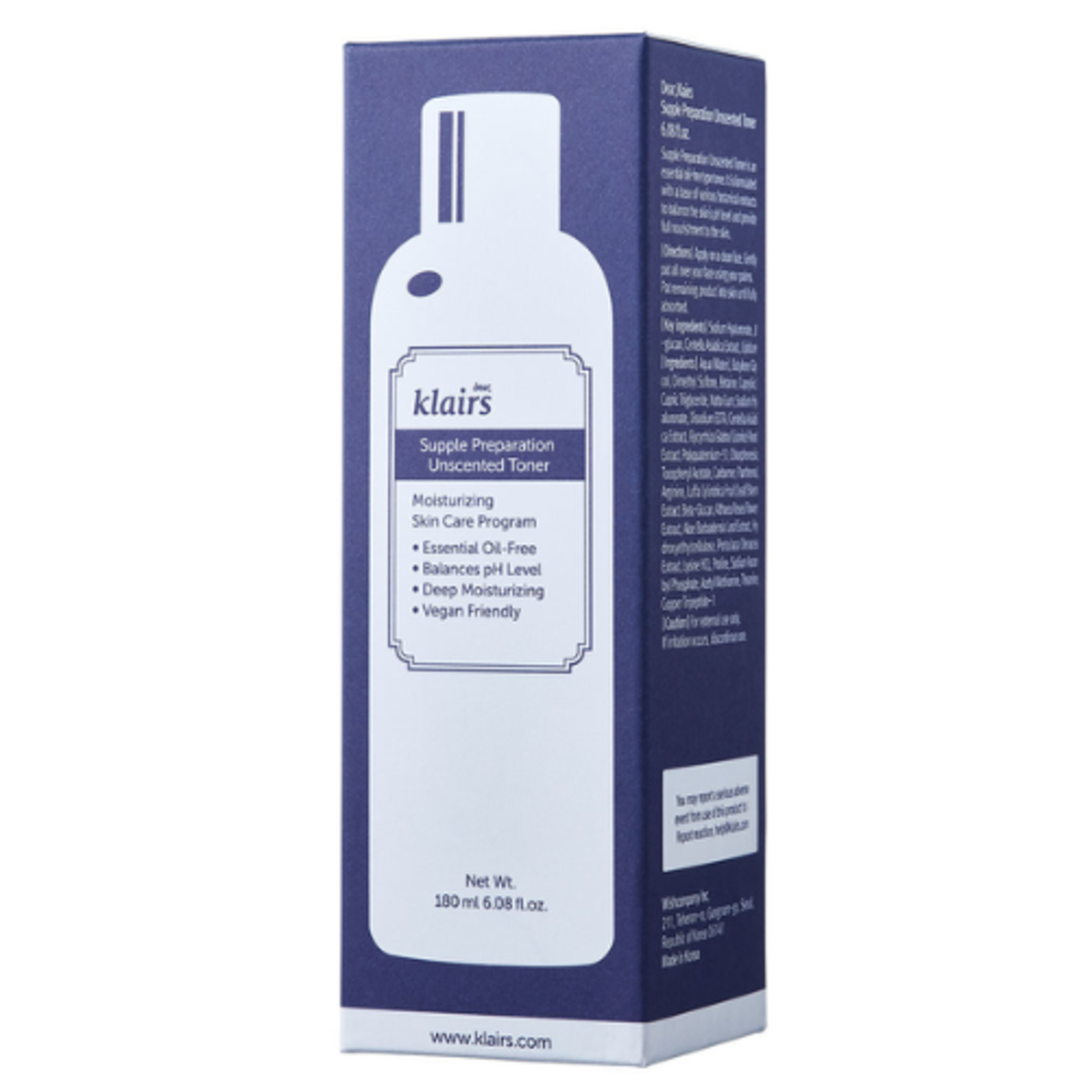 Dear, Klairs Dear, Klairs Supple Preparation Unscented Toner Dear, Klairs Dear, Klairs Supple Preparation Unscented Toner