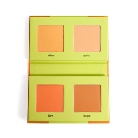 Made By Mitchell Made By Mitchell Eyelights Brightening Powder Palette Firelight Made By Mitchell Made By Mitchell Eyelights Brightening Powder Palette Firelight