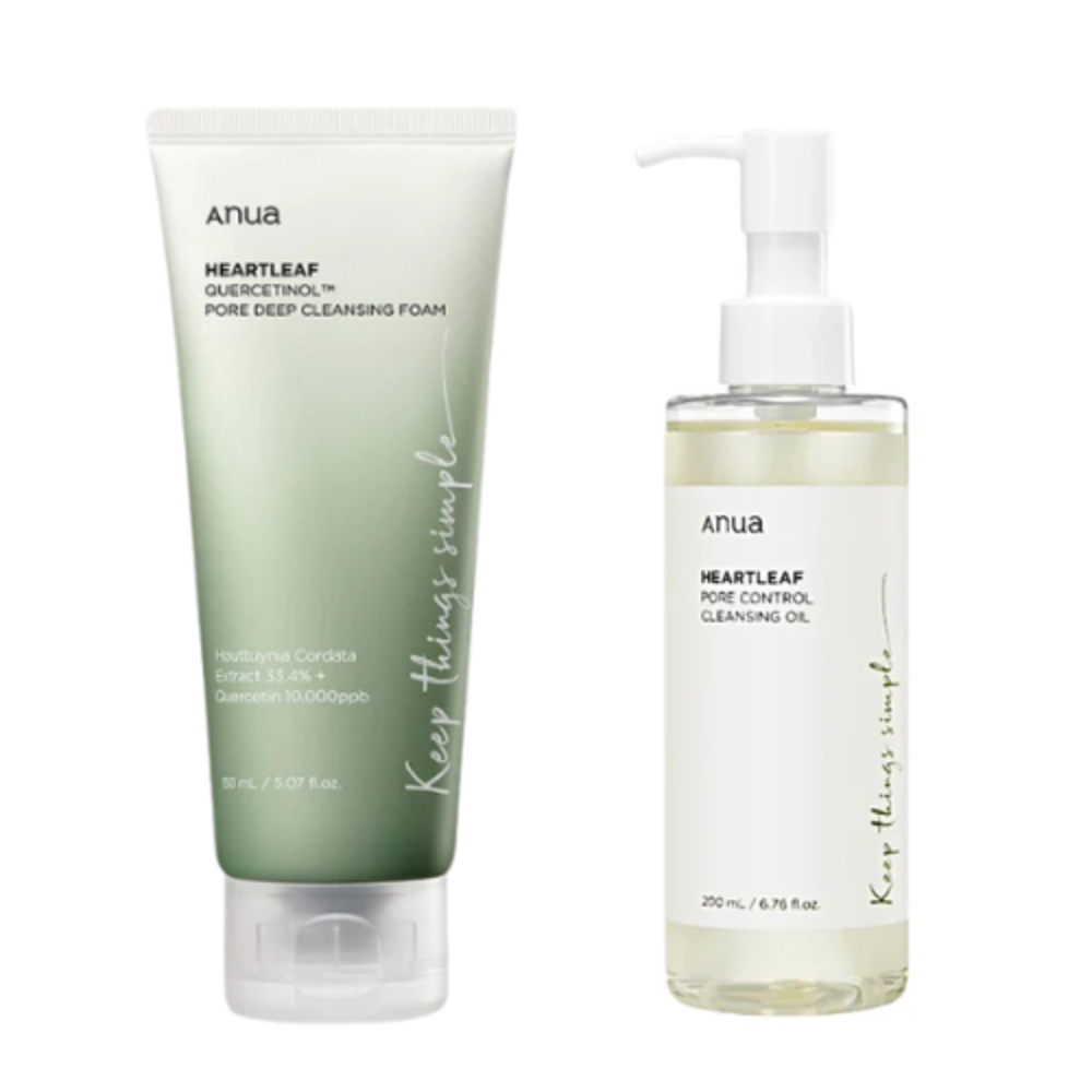 Anua Anua Heartleaf Double Cleansing Set