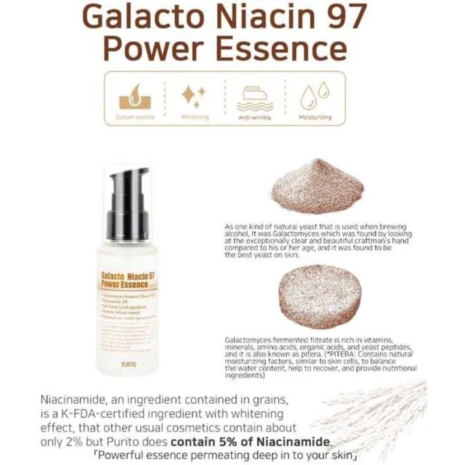 Purito Purito Galacto Niacin 97 Power Essence Purito Purito Galacto Niacin 97 Power Essence