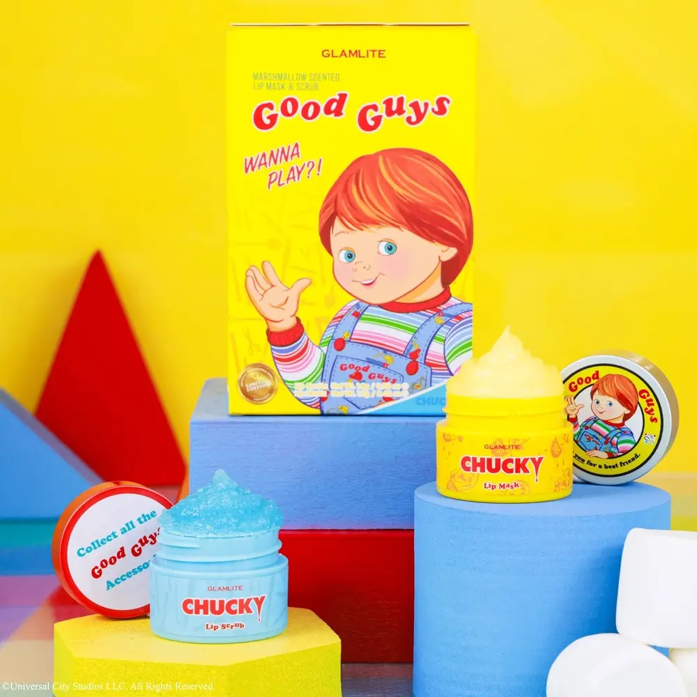 Glamlite Glamlite x Chucky Good Guys Lip Care Duo Glamlite Glamlite x Chucky Good Guys Lip Care Duo