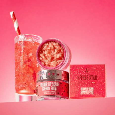 Jeffree Star Cosmetics Jeffree Star Cosmetics Velour Lip Scrub Cherry Soda Jeffree Star Cosmetics Jeffree Star Cosmetics Velour Lip Scrub Cherry Soda