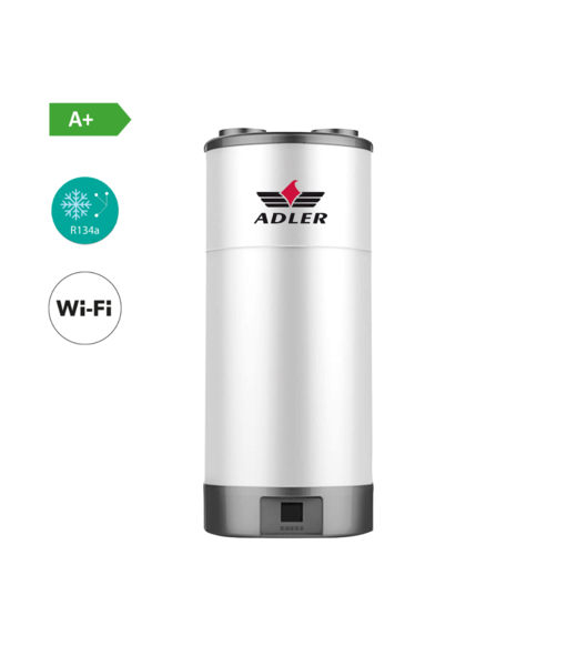 Adler Brauchwasserwärmepumpe 80 Liter Wi-Fi/ R134a