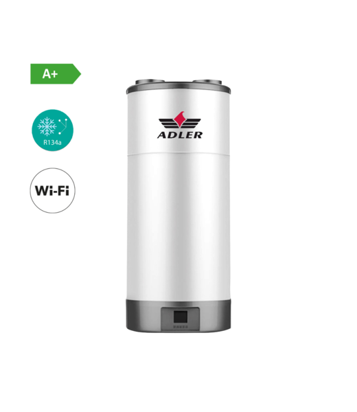 Adler Tapwater warmtepompboiler 80 Liter Wi-Fi/ R134a