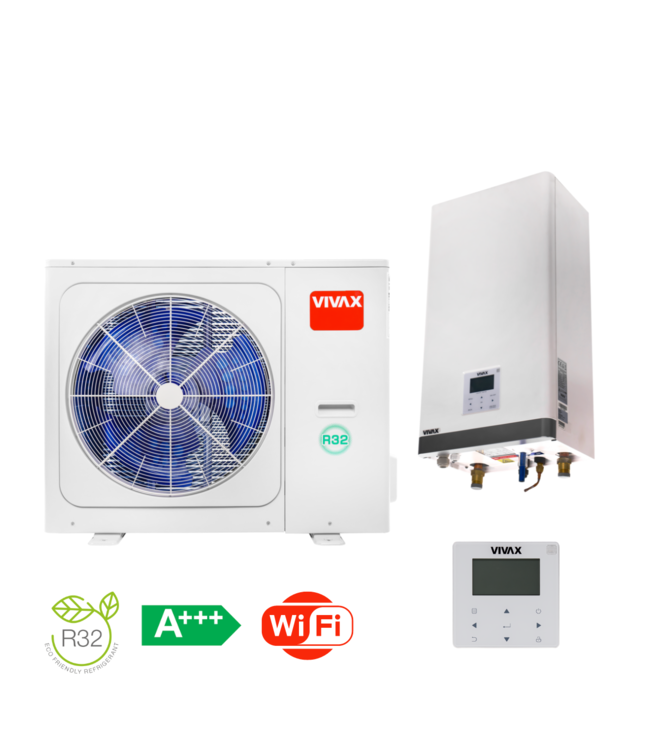 Vivax Split Warmtepomp 8 kW | A+++ 1ph