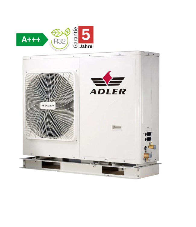 Adler Monoblock warmtepomp 12 kW A+++  3ph