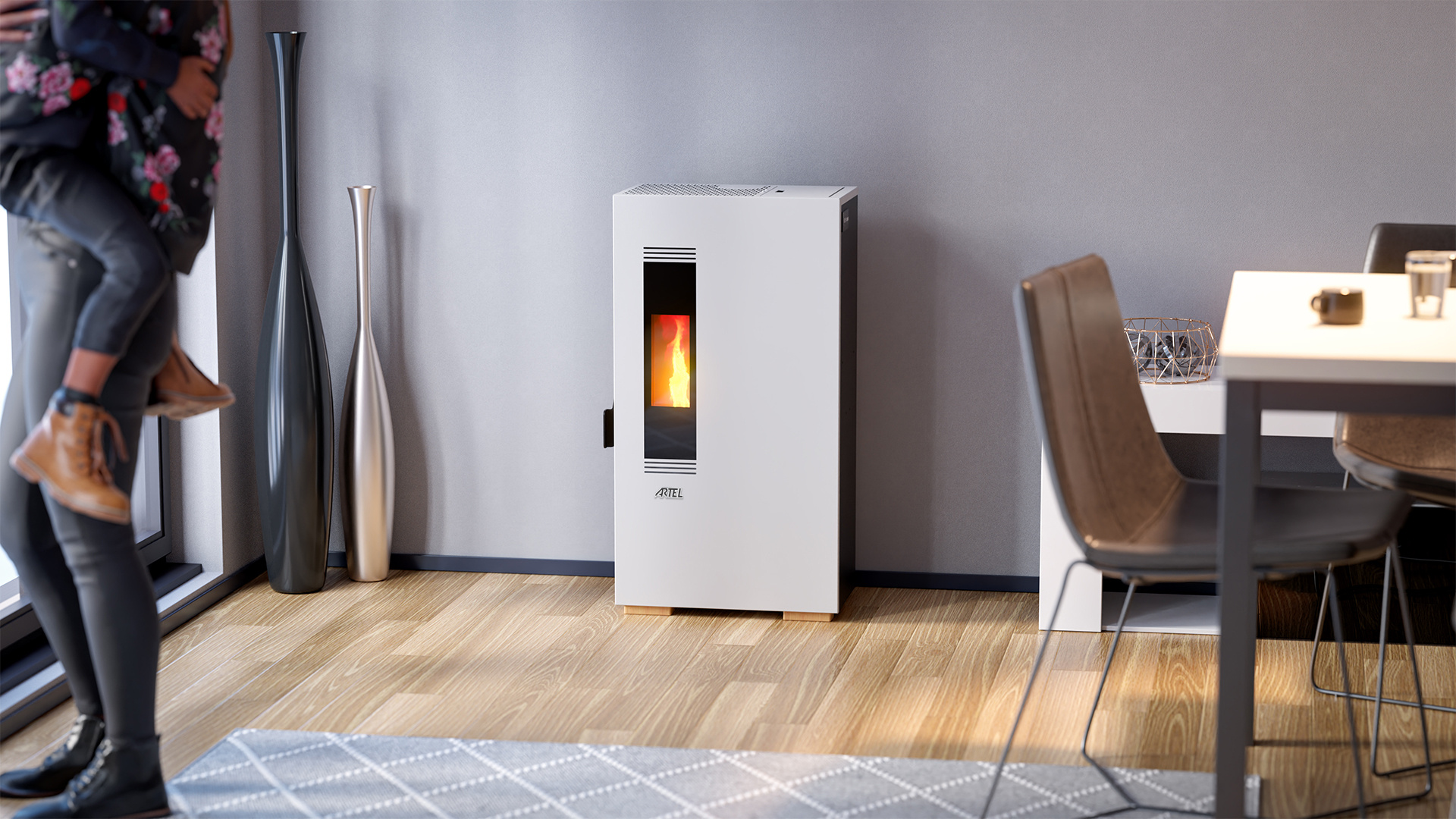 Der Mini Pelletofen für Ihr Zuhause: Kompakte Wärme mit großem Komfort