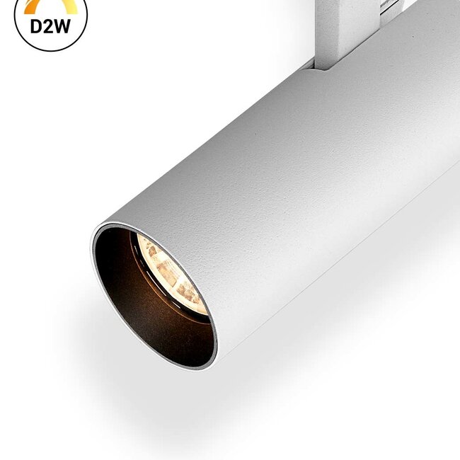 PremiumLED Tracklight LUSSO Wit Zwart Dim naar Warm
