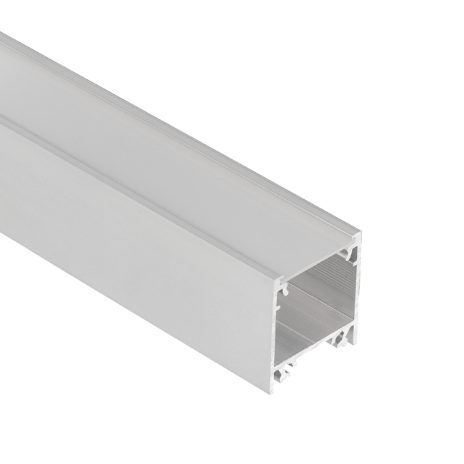 LED Profiel Linea Opbouw Raw Aluminium
