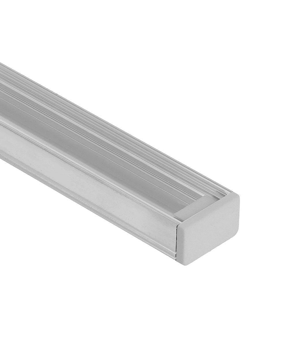 LED Profiel Uni14 Opbouw Raw Aluminium PremiumLED