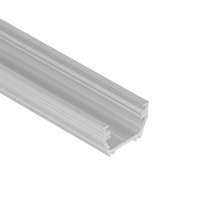 PremiumLED LED Profile UNI12 Surface Mount Raw Aluminium