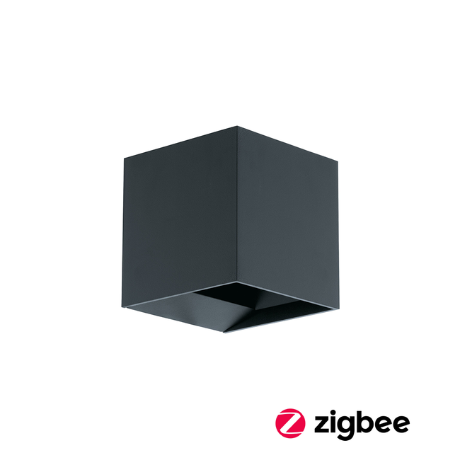 PremiumLED Cube Wall Lamp Black RGBW (Zigbee)