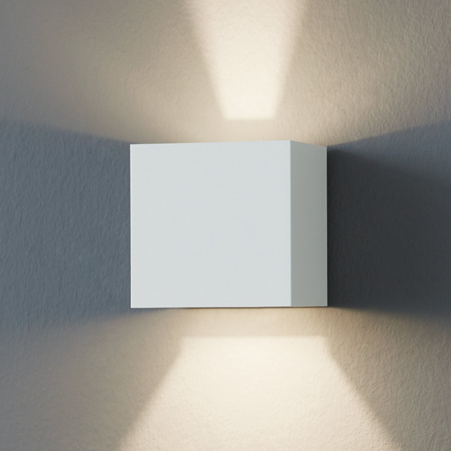 PremiumLED Cube Wandlamp Wit 3000K